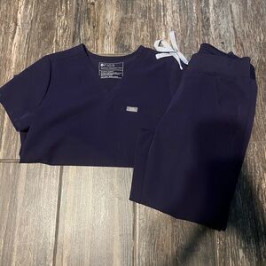 Figs Purple Jam Scrub Set Catarina/Zamora XXSP